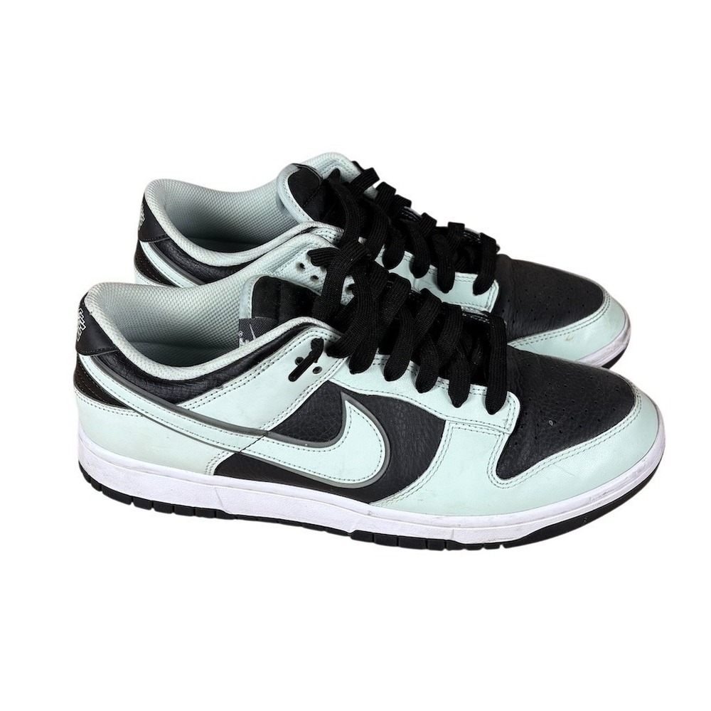 Nike Dunk Low Retro Premium Men's Sneakers Dark Smoke Grey Green White 11